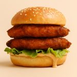Chicken Katsu Double Patty Burger